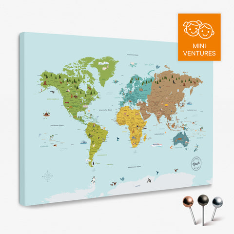 World maps for children