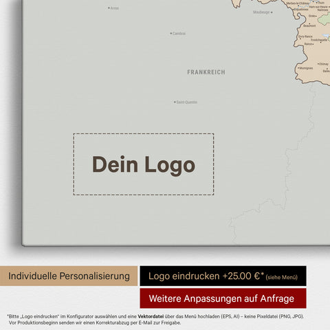 Political Benelux Push Pin Map TRAVEL® – Multicolor Atlas