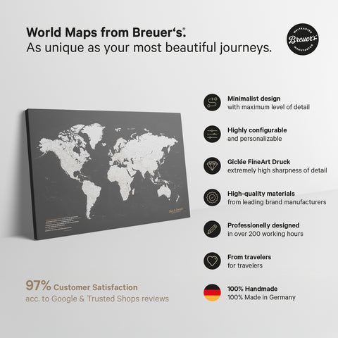 Magnetic Switzerland map TRAVEL® Magnetboard – Multicolor Classic