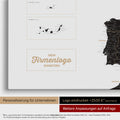 Europe map pinboard in Light Black (White-Black) with imprint of a company logo for businesses