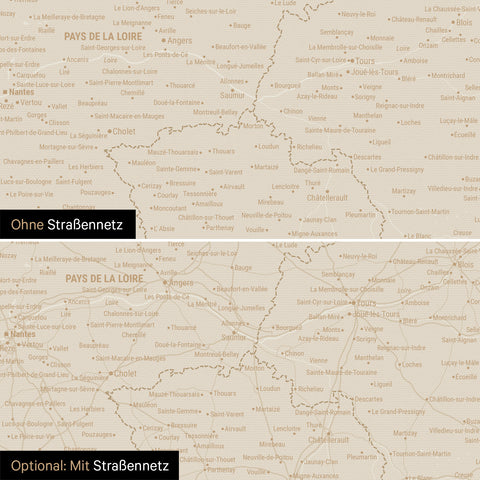 France Push Pin Map TRAVEL® – Hale Navy