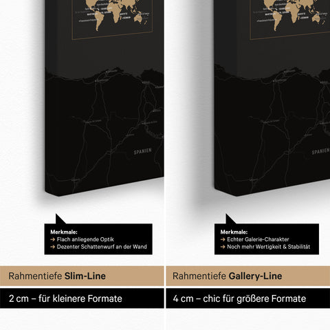 France Push Pin Map TRAVEL® – Sonar Black