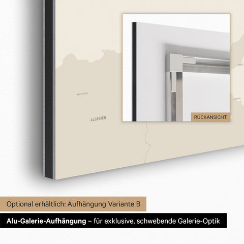 Mapa Włoch TRAVEL® Tablica magnetyczna – w 21 kolorach