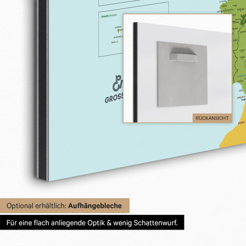 Mapa Europy dla dzieci Magnetboard – MINIVENTURES® Classic