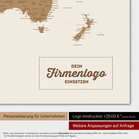 Mapa Szwajcarii TRAVEL® Premium plakat – w 21 kolorach
