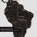 Weltkarte in der Equal-Earth-Projektion, Farbe Light Black (Schwarz-Weiss), zeigt einen Ausschnitt von Afrika in seinen korrekten Größenverhältnissen und Proportionen